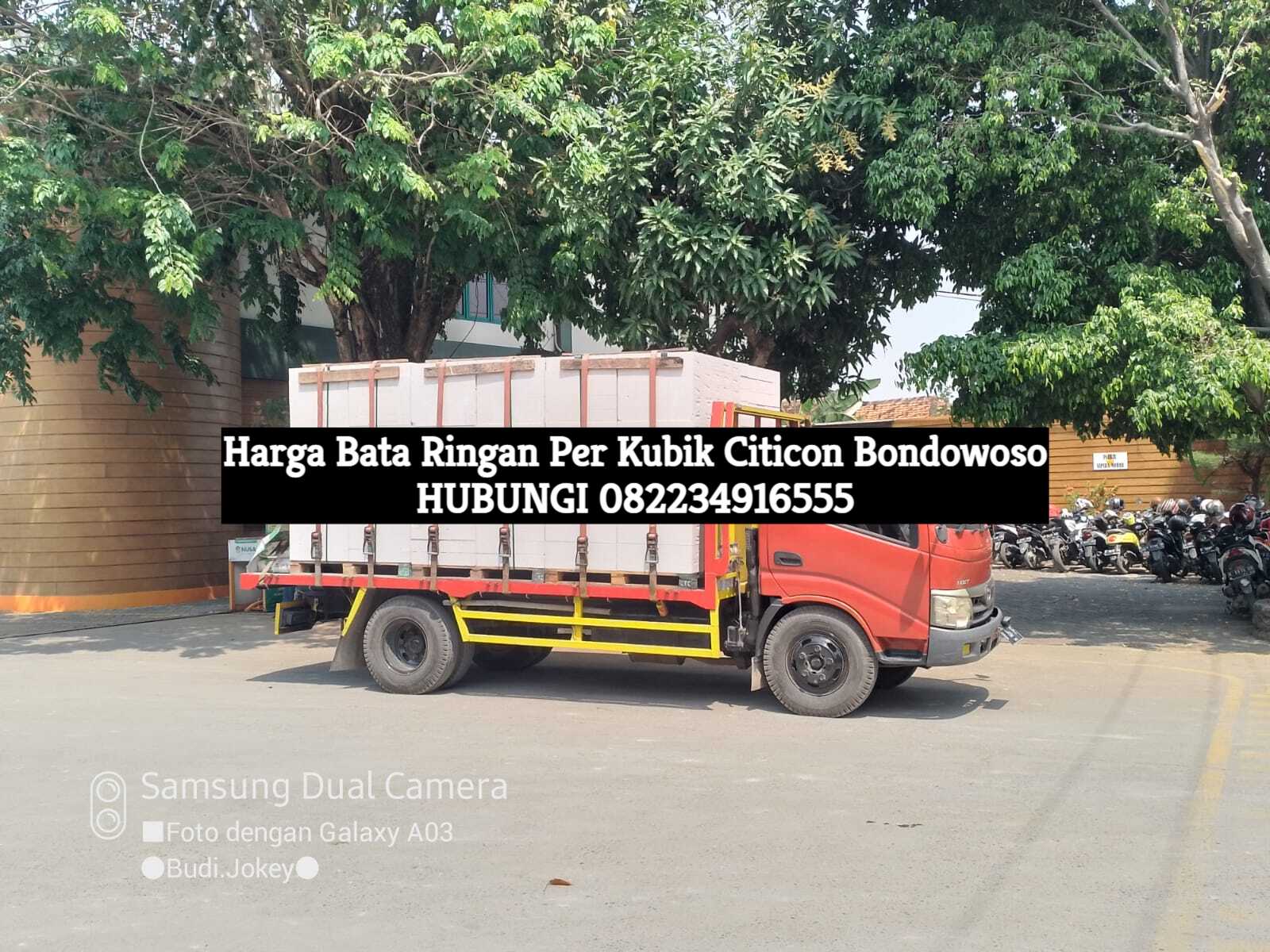 Harga Bata Ringan Per Kubik Citicon Bondowoso 2026