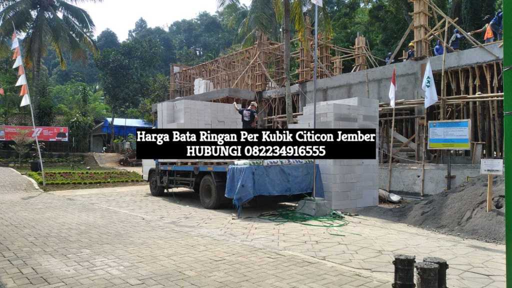 Harga Bata Ringan Per Kubik Citicon Jember 2023